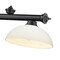 Z-Lite Cordon 3 Light Billiard, Matte Black & Matte Opal 2306-3MB-DMO14 - alternate 8